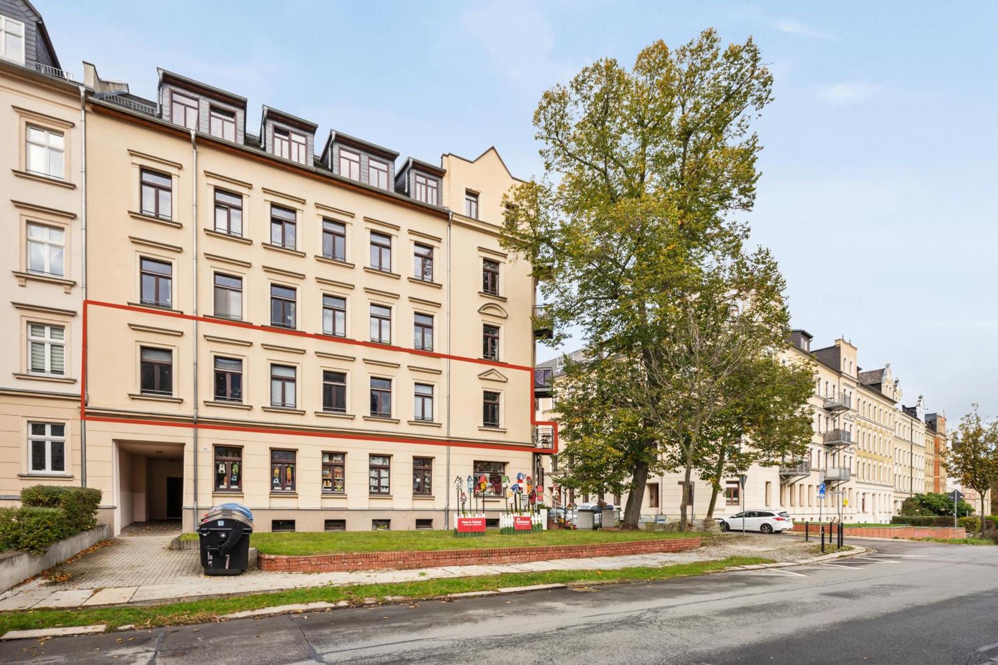 Edler Wohnraum Schlossteich-Suite 3 Sz Mit Zwei Balkonen, Kaffeevollautomat, Kamin, Klima, Lift & Zwei Parkplaetzen Хемниц Экстерьер фото
